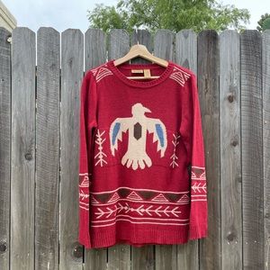 Wrangler Aztec Thunderbird Sweater size M